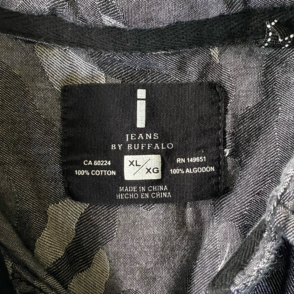 5/$25 Jeans by buffalo button down shirt - Picture 4 of 4